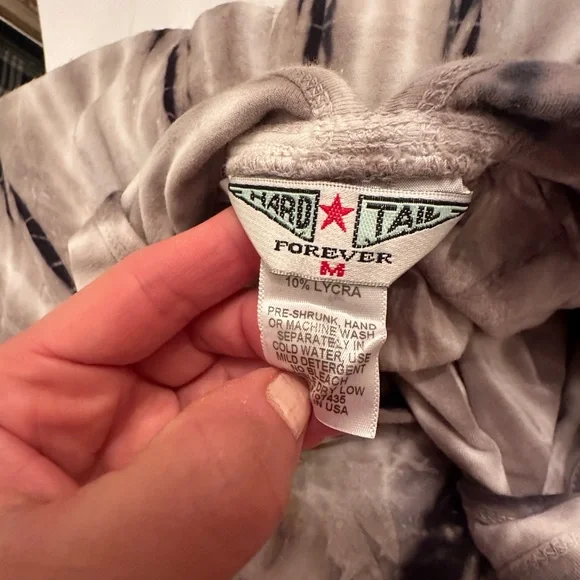 Hard Tail Tie Dye Cotton Maxi Dress - Picture 9 of 11